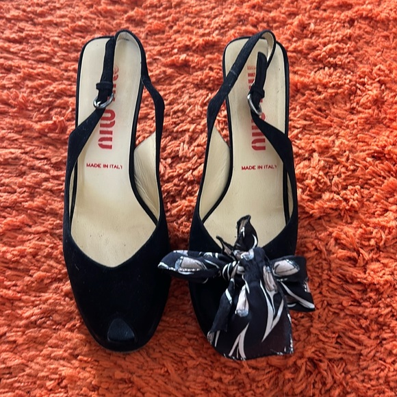 authentic miu miu heels - Picture 1 of 6